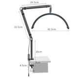 Adjustable Beauty Light for Eyelash Techs - 16 Inch - Black