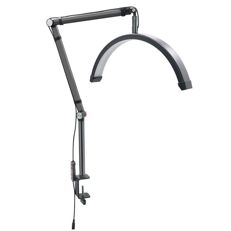 Adjustable Beauty Light for Eyelash Techs - 16 Inch - Black