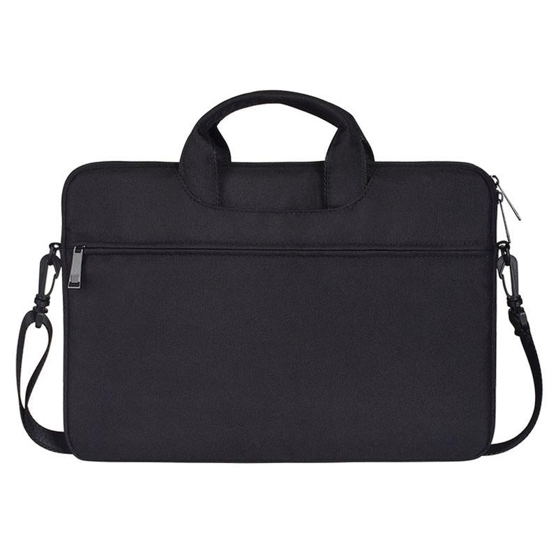 13.3 Inch Hidden Portable Strap One-shoulder Handbag - Waterproof Oxford Cloth - Black