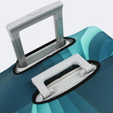 29-32 Inch Travel Suitcase Dust Covers - Elastic & Abrasion-resistant - Blue Ripple