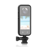 Protective Frame with Adapter for Insta360 X3 - Mount and Screw - Front View