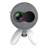 Portable Children'S Projector With Speaker - Yg220 - White - Front View
