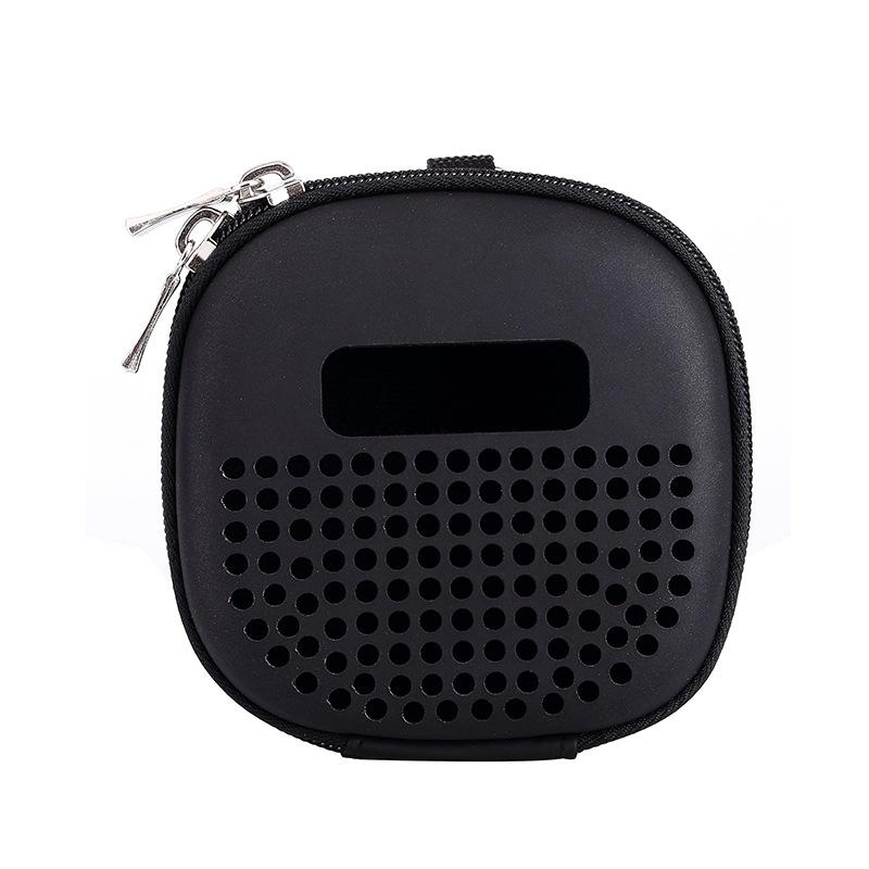 Shockproof Eva Bag for Bose Soundlink Micro Speaker - Portable with Rope & Metal Buckle Black