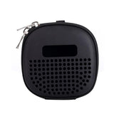Shockproof Eva Bag for Bose Soundlink Micro Speaker - Portable with Rope & Metal Buckle Black - Side View