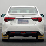 2 Pcs Premium Heavy Duty Molded Splash Mud Flaps Auto Front And Rear Fender Guard Small Size Random Pattern Delivery - Black