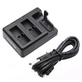 Remote Control Charger for Dual Batteries with Usb Cable for Gopro Hero7 / 6 / 5 - Side View