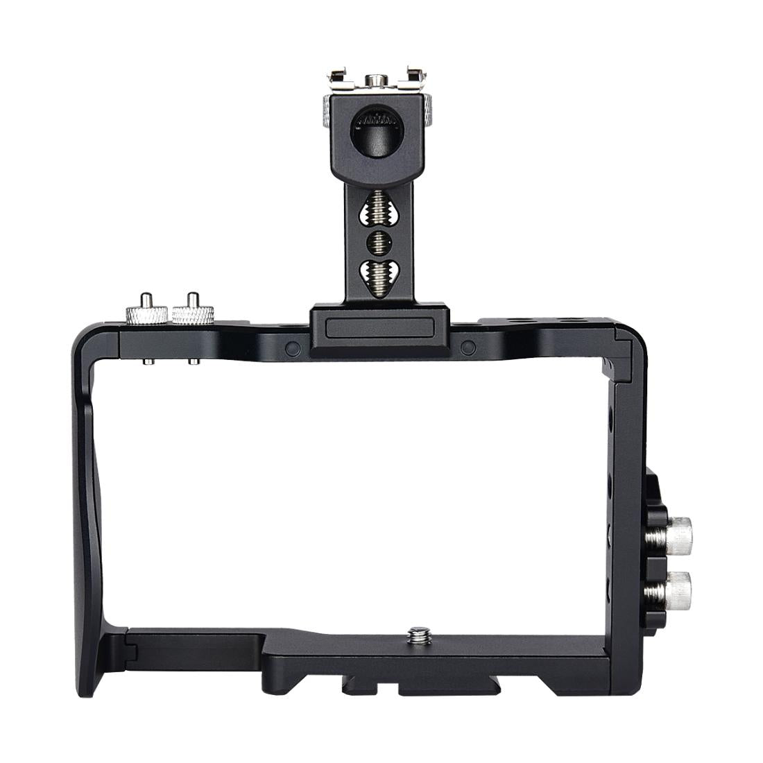 Camera Cage Stabilizer With Handle - Black for For Sony A6000 / A6300 / A6500 / A6400