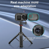 Portable Camera Case for Dji Action 3 / 4 - Pu Material - Close-Up Angle
