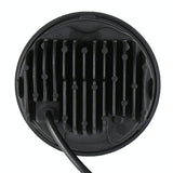 5.75 Inch Dc12V 6000K - 6500K 40W Car Led Headlight For Harley Black - Rear View