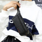 Versatile Canvas Shoulder Bag - Black