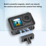 Quick Release Magnetic Base Mount for Dji Action Camera - Close-Up Angle
