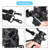 Stress-relieving Neck Strap for Dji Ronin Rs 2 / C2 - Top-Down View