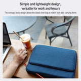 Versatile Laptop Bag for Work and Travel - Black - Rear View