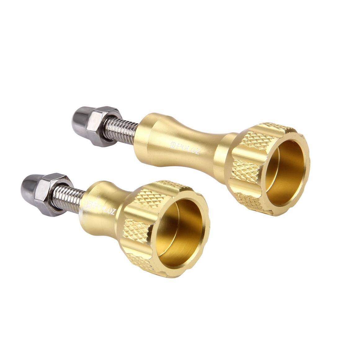 Aluminum Thumb Knob Set for Gopro Insta360 Dji Action Cameras - Black