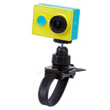 Universal Camera Mount with Head Strap and Helmet Hat for Gopro and Sport Cameras - Front View