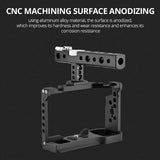 Video Cage Stabilizer Kit With Handle for Sony Alpha 7C