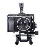 Camera Cage Stabilizer With Handle - Black For Sony A6000 / A6300 / A6400 / A6500 - Extra Image