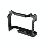 Video Camera Cage Stabilizer For Canon Eos R5 / R6 / R - Black - Front View