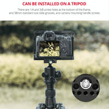 Video Camera Cage Stabilizer For Canon Eos R5 / R6 / R - Black