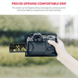Video Camera Cage Stabilizer For Canon Eos R5 / R6 / R - Black - Extra Image