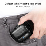 Portable Carbon Fiber Eva Storage Bag for Insta360 Go 3 / 3s Mini Body - Black