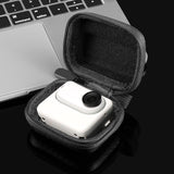 Portable Carbon Fiber Eva Storage Bag for Insta360 Go 3 / 3s Mini Body - Black