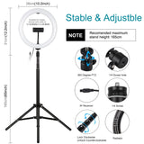 10.2 Rgbw Led Ring Light Kit with Tripod and Remote Control - Extra Image