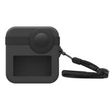 Silicone Protective Case for Gopro Max with Dual Lens Caps - Front View