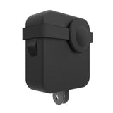 Silicone Protective Case for Gopro Max with Dual Lens Caps - Top-Down View