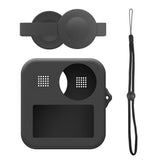 Silicone Protective Case for Gopro Max with Dual Lens Caps - 45-Degree Angle