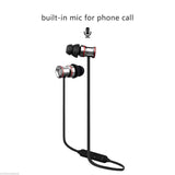 Waterproof Magnetic Sport Earbuds with Mic - Wireless Bluetooth V4.1 - Ip7G9654B - Rear View