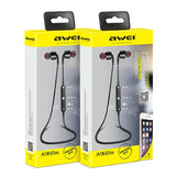 Wireless Sport Bluetooth Earphones with In-line Control - Black - Black - Extra Image