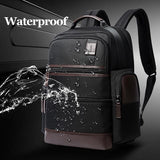 Large Capacity Anti-Theft Usb Shoulder Bag - Waterproof & Business Ready - Rear View