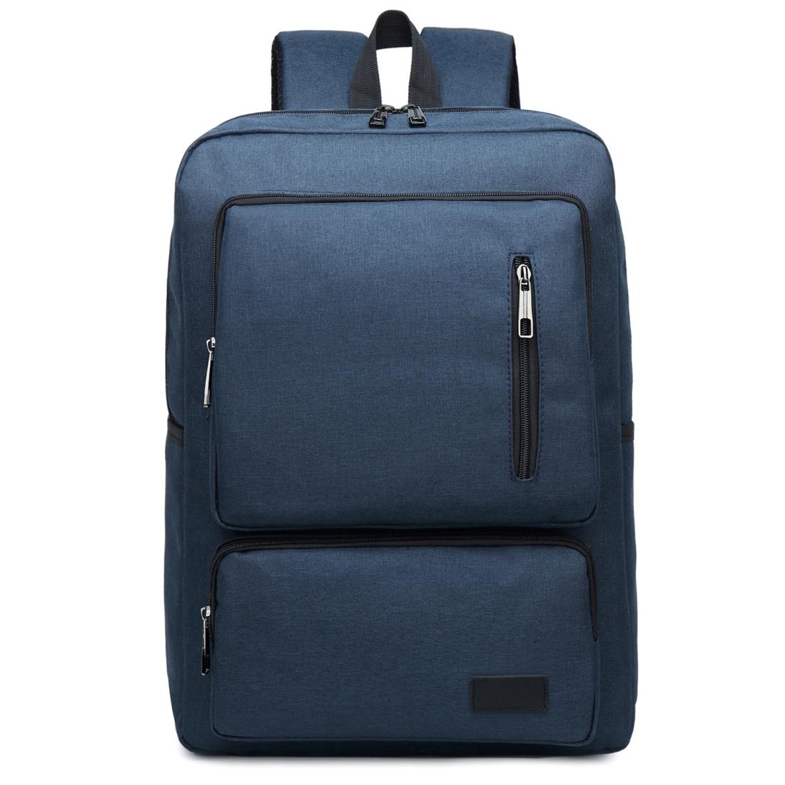 Stylish Notebook Tablet Backpack - Spacious & Casual - Black