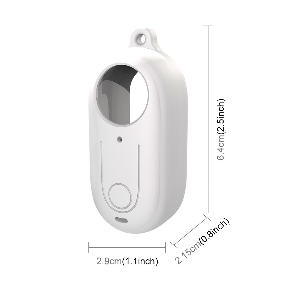 Silicone Case with Lens Cover for Insta360 Go 3 - Black