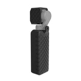Diamond Texture Silicone Cover Set for Dji Pocket - 2 in 1 - Top-Down View