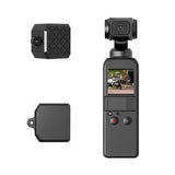 Diamond Texture Silicone Cover Set for Dji Pocket - 2 in 1 - Rear View