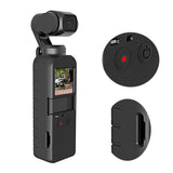 Diamond Texture Silicone Cover Set for Dji Pocket - 2 in 1 - Close-Up Angle