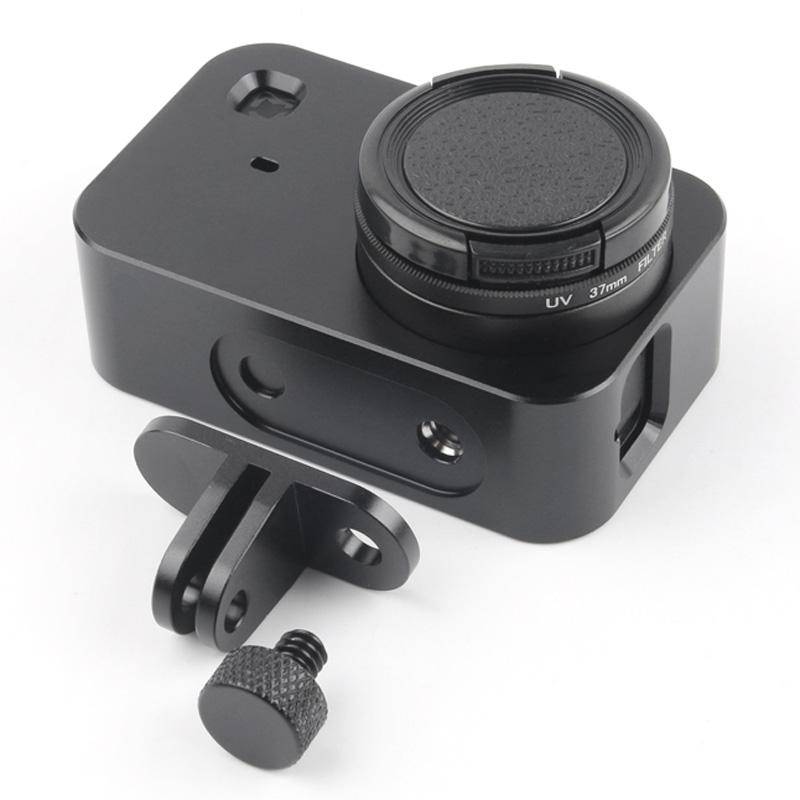 Aluminum Alloy Protective Cage for Xiaomi Mijia Camera with Lens Cap and Screw - 37mm