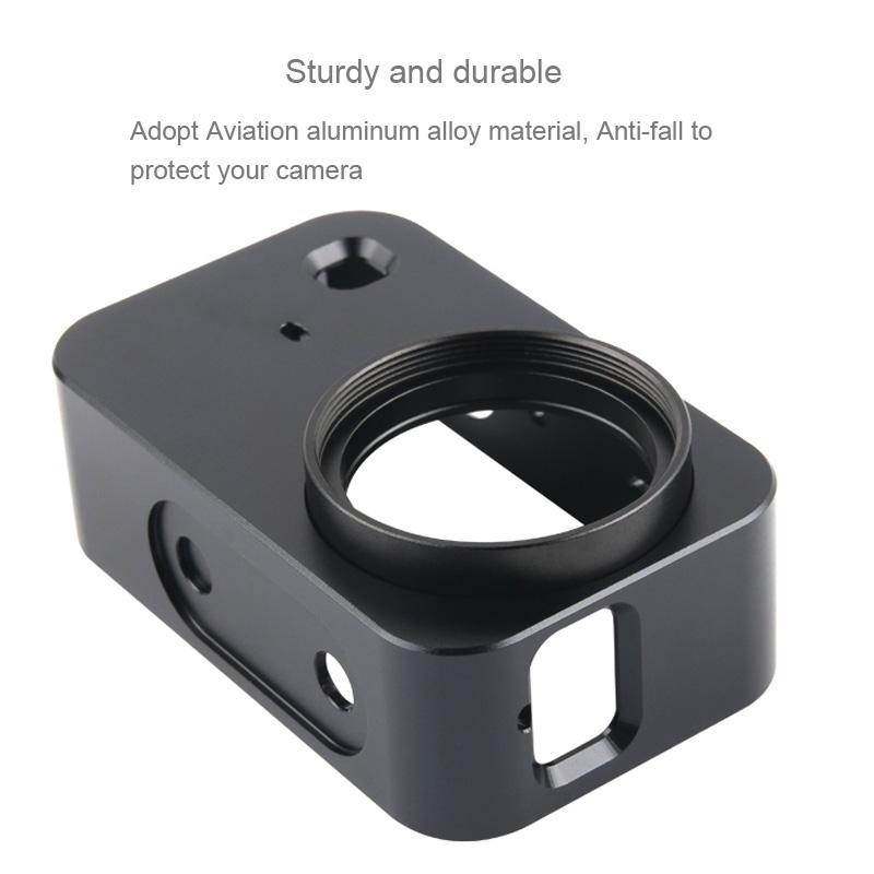 Aluminum Alloy Protective Cage for Xiaomi Mijia Camera with Lens Cap and Screw - 37mm