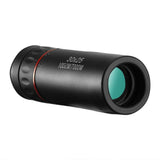 Portable Mini Monocular Telescope - 30X25 - Black - Side View