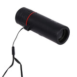 Portable Mini Monocular Telescope - 30X25 - Black - Top-Down View