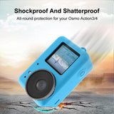 Protective Silicone Case with Lens Cap - Black