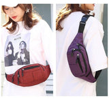 Waterproof Multi Function Chest Bag With Pockets Black - Low Angle