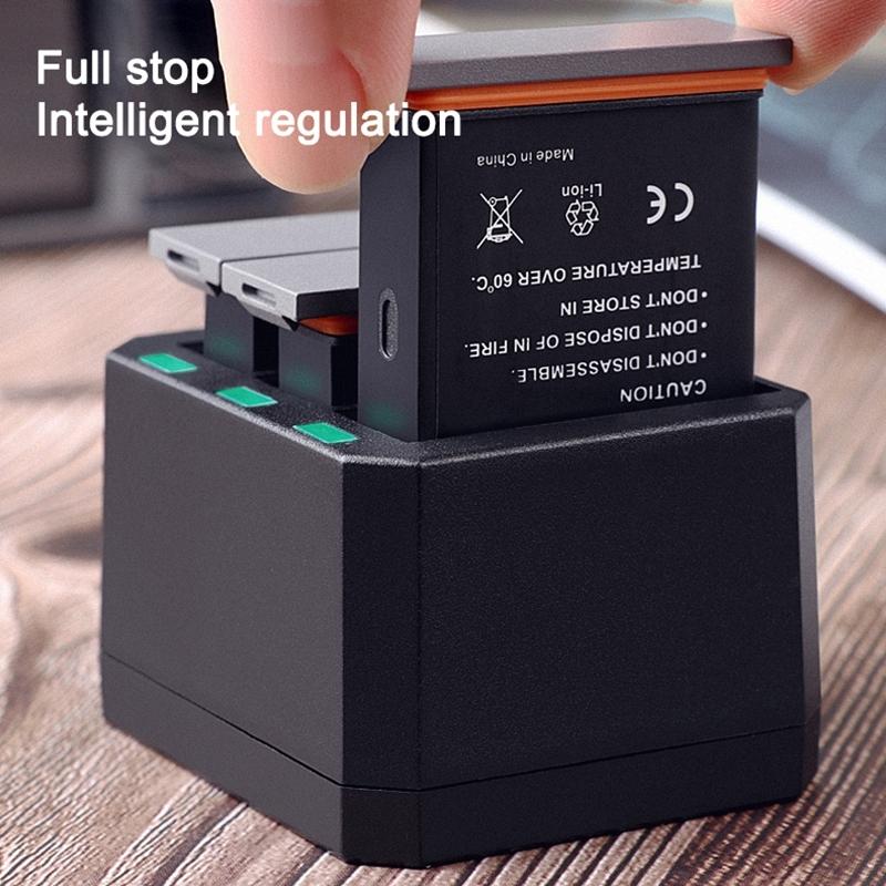 Led Indicator Usb Triple Batteries for Dji Action - Compact