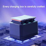 Led Indicator Usb Triple Batteries for Dji Action - Compact - Close-Up Angle