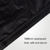 Multi Function Outdoor Storage Bag Waterproof Lightweight 35L Capacity - Black - 45-Degree Angle