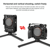 Camera Cage Stabilizer Rig - Metal Black for Sony A7