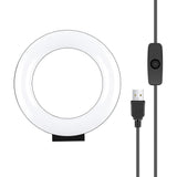 Curved Usb Led Ring Light for Selfie Beauty and Vlogging