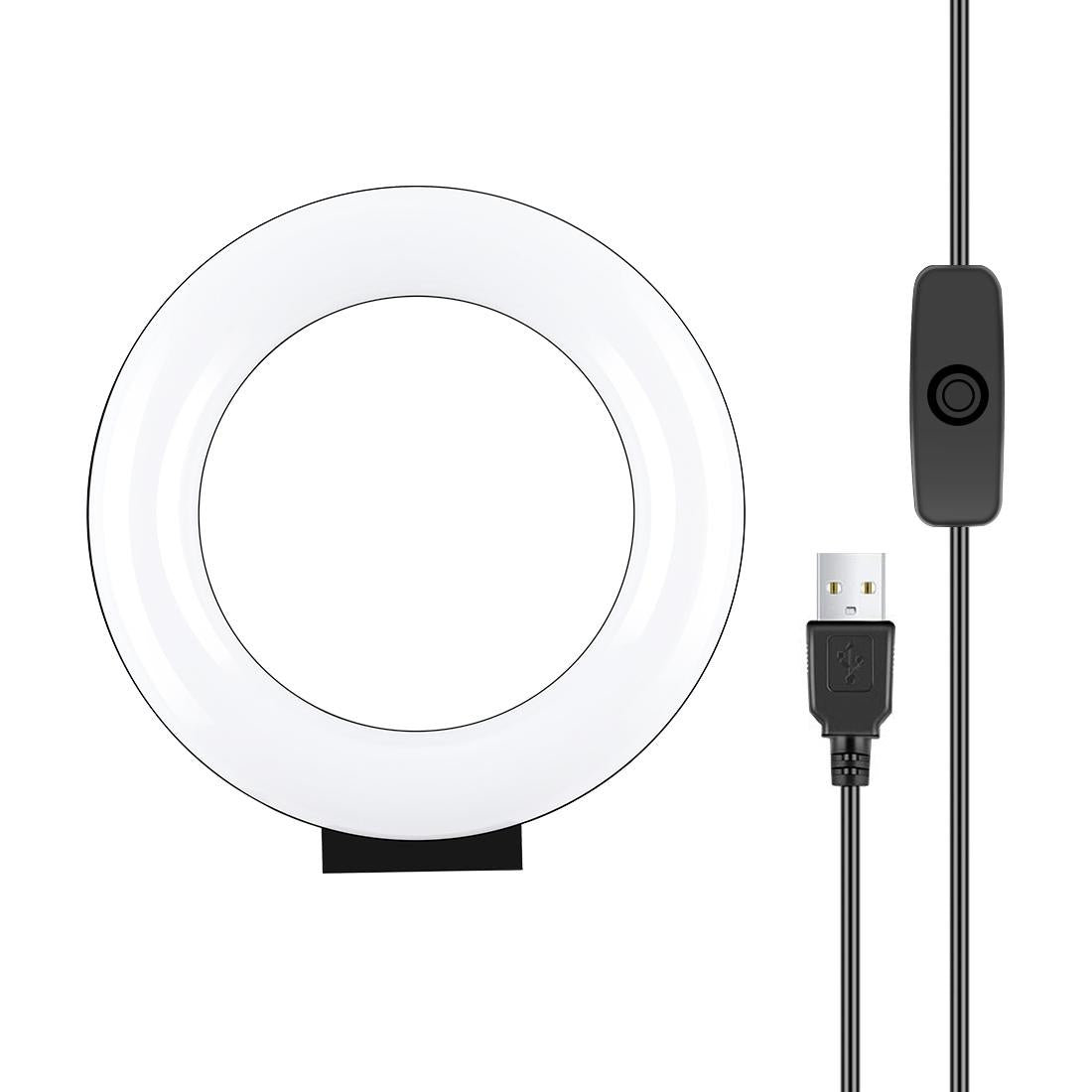 Curved Usb Led Ring Light for Selfie Beauty and Vlogging